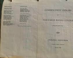 Remembering Hardbarger Business College [Hardbarger Jr College of Business]