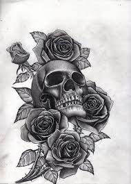 Skull and rose tattoos are striking yet stunning pieces. 23 Skull Roses Tattoo Ideas