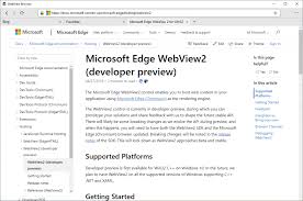 The webview2 control enables you to embed web technologies (html, css, and javascript) in your native applications powered by microsoft edge (chromium). Webview2browser A Rich Sample For Webview2 Microsoft Edge Blog