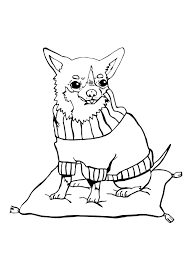 On these pages you will find colored photographs of chihuahuas, showing you examples of the many different colors in our breed. Colouring Page Chihuahua Dog Coloringpage Ca