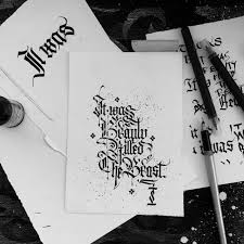 lumiere: maybe it would have been better if she had never come at all. It Was Beauty Killed The Beast King Kong Quote From Calligrafreaksproject March Challenge Used Ppp 2 4 Mm On Paper Penmanshipporn