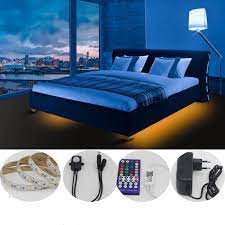 A automatic light for under the bed.it activates on motion, the sensors are placed so that they wont activate when you are in the bed. Motion Sensor Led Strip Pir Sensor Led Strip 5050 Rgb Ww For Closet Stairs Under Bed Light Bedroom Washroom Night Lights Led Strips Aliexpress
