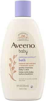 10 count (pack of 1) 4.8 out of 5 stars 4,843 Buy Aveeno Baby Calming Comfort Bath Wash With Relaxing Lavender Vanilla Scents Natural Oat Extract Hypoallergenic Tear Free Formula Paraben Phthalate Soap Free 8 Fl Oz Online In Turkey
