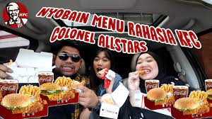 Nyobain Menu Kfc Viral Tiktok Colonel All Star Gak Bikin Kenyang Youtube