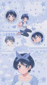 Kanojo Okarishimasu Ruka Sarashina Di 2020 Seni Anime Seni Gambar Anime