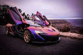 Maybe you would like to learn more about one of these? Hd Wallpaper Purple And Pink Sports Car Mclaren Mclaren Mp1 Vehicle Transportation Wallpaper Flare