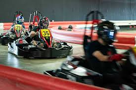 High-Speed Indoor Go-Karting at Autobahn Indoor Speedway