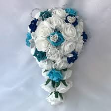 2 buy artificial wedding bouquets cheap is better with delivery for several reasons: Artificial Wedding Flowers Package Hearts Roses 3 Colours