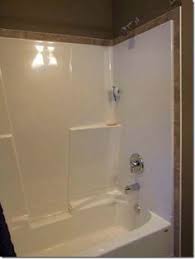 Starting a bathtub and fiberglass surround demo (without flooding your house). Molding Around Tub Surround Google Search Tile Tub Surround Shower Surround Tub Surround