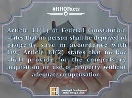 Subject to the provisions of part iii of this constitution, the following persons born on or after malaysia day are. Rights To Property Case Facts By Hhq Law Firm In Kl Malaysia