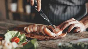 When you think your food is done , place the food thermometer in the thickest part of the food, making sure not to touch bone, fat, or gristle. Top 9 Foods Most Likely To Cause Food Poisoning