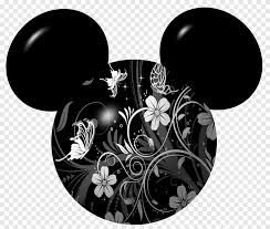 If you want to cover the ears, you'll trace four 4″ mickey ear shapes onto the back of the fabric using this template. Mickey Mouse Minnie Mouse Printable Mickey Mouse Ears Template Presentation Monochrome Png Pngegg
