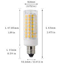 Jetzt entdecken beim fachhändler prediger lichtberater! E11 Led Bulbs 7w 70w Ceiling Fan Halogen Bulb Equivalent 850lm Jd E11 Mini Candelabra Base T3 T4 Led Bulbs For Chan Light Bulb Led Light Bulb Light Bulb Candle