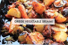 Briami Greek Vegetable Stew Recipe Veggie Mama Recipe Vegetable Stew Recipe Greek Vegetables Vegetarian Stew