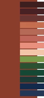 6 shpargalok s sochetaniyami dlya teplyh ottenkov ohry fall color palette deep autumn color palette color balance fall color palette deep autumn color