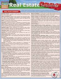 Quickstudy Real Estate Terminology Laminated Reference Guide Real Estate Exam Real Estate School Real Estate Tips
