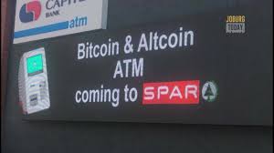 In this photo, a customer uses a bitcoin atm in barcelona, spain on feb. City News In 60 Seconds Sandton Chronicle