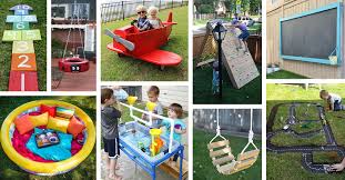 Marco polo (with a twist) modify a classic pool game with a few tweaks, and you've got a backyard romp to tire out your kidlet. 34 Best Diy Backyard Ideas And Designs For Kids In 2020