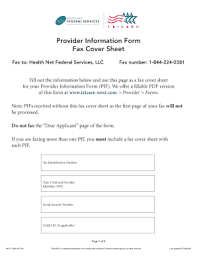 Saving a fax as a file. Fillable Online Provider Information Form Fax Cover Sheet Tricare West Fax Email Print Pdffiller