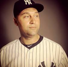 Derek Jeter greets 'Field of Dreams' contest winners at Yankee Stadium