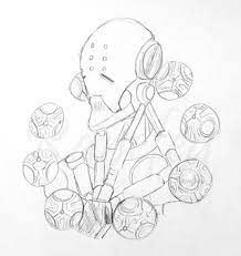 More than 600 free online coloring pages for kids: Overwatch Sketch Of The Day Zenyatta Please See My Gallery For More Overwatch Sketches By Ranefea Paigeeworld