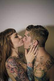 Kisses Couple Tattoos Love Tatted Couples Tattoo People