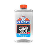 Elmer's 32 oz Clear Liquid School Glue, Washable, Ideal for ...