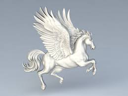 Pegasus Sculpture 3d Model Object Files Free Download Modeling 43289 On Cadnav 3d Model Lion Sculpture Sculpture