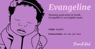 Meaning of felicity name , felicity name definition, origin of felicity name, what does felicity mean and history? Evangeline Name Meaning Origin Popularity Girl Names Like Evangeline Mama Natural