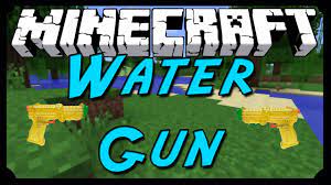 Home minecraft data packs water gun minecraft data pack Minecraft Water Gun Mod Shoot With Water Pistols 1 6 2 Youtube