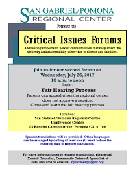 Sgp Regional Center Fair Hearing Process Cbc Education