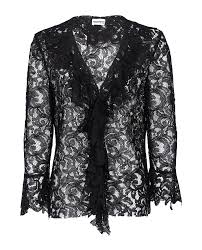 alberta ferretti lace jacket