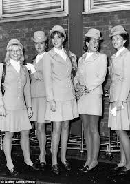 Incredible Photos Show How Air Hostess Uniforms Have Evolved Over Time Air Hostess Uniform Flight Attendant Flight Attendant Uniform