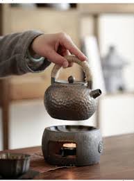 Ceramic Tea Pot Handmade Tea Pot Stove Set 450ml Tea Pot Etsy In 2020 Teapot Decor Tea Pots Tea Warmer