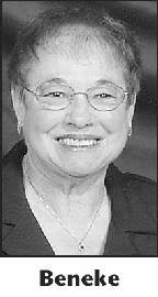 SHIRLEY BENEKE Obituary (1935