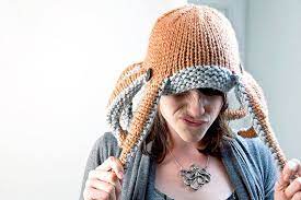 Adorable, fast and fun crochet octopus pattern. Pattern Knit Octopus Hat Etsy Knitted Hats Octopus Hat Crochet Octopus