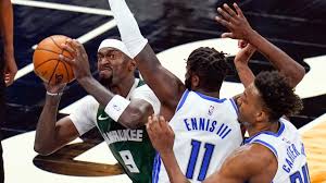Middleton was selected as the 39th overall pick in the 2012 nba draft by the detroit pistons. Khris Middleton Bobby Portis Lead Bucks Past Slumping Magic Sportsnet Ca