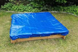 Sandkastenplane Plane Mit Elastischer Kordel Als Abdeckung Fur Sandkasten 150 X 150 Cm Sandkasten