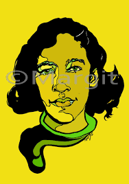 Julia Perry. Female Composer. Giclée Print of Original Artwork.  African-american Music, Musician, Women in Music, Girl Power.