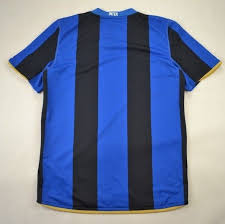 The commemorative jersey will be worn in the upcoming match against inter's fierce local rival ac milan. 2008 09 Inter Milan Shirt S Football Soccer European Clubs Italian Clubs Inter Milan Classic Shirts Com