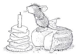 This is what i found in this coloring book: 380 House Mouse 1 Ideas House Mouse House Mouse Stamps Mouse Color