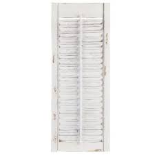Maybe you would like to learn more about one of these? White Shutter Wood Wall Decor Wood Wall Decor White Shutters Wood Wall