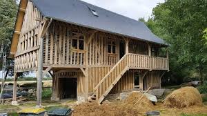 Maison Style Xve Siecle Francis Plagnol Charpentier Normandie Maison Style Maison Normande Charpente Bois