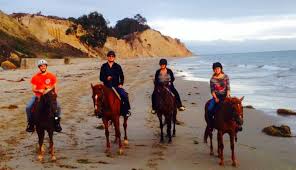 Maybe you would like to learn more about one of these? Horseback Riding On A Beach At Santa Barbara