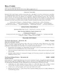 Create a professional resume in just 15 minutes, easy. English Teacher Resume Example Teacher Resume Examples Teacher Resume Teaching Resume