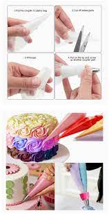 Disposable Piping Bags Cupcake Icing Candy Supplies No Bake Cookies