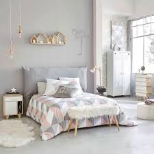 Housse tete de lit 160. Housse De Tete De Lit 160 Gris Perle Soft Maisons Du Monde