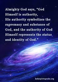 Only God Who Has The Identity Of The Creator Possesses The Unique Authority Gospel Of The Descent Of The Kingdom Knowing God God Almighty Gospel