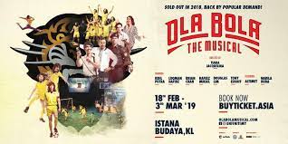 Tickets must be purchased via online at buyticket.asia. In Kuala Lumpur 2019 Ola Bola The Musical 2019 Version By Enfiniti Productions Review Bakchormeeboy