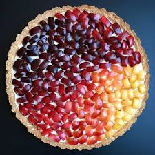 Baker Creates Geometric Pies With Mesmerizing Colors And Patterns Sweet Recipes Fruit Tart Desserts